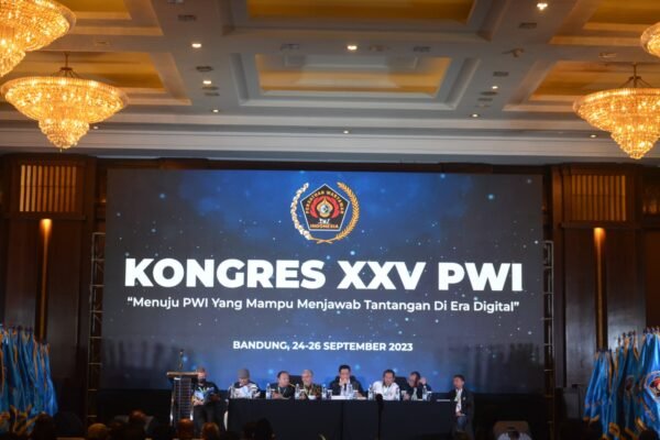 Bukti PWI Bermartabat, Kongres XXV Berlangsung Damai dan Lancar