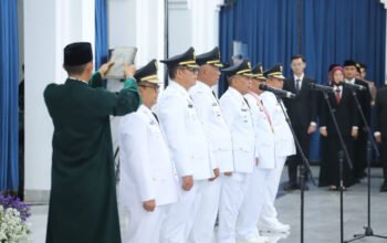 Arsan Latif Resmi Dilantik Jadi PJ Bupati Bandung Barat Gantikan Hengki Kurniawan