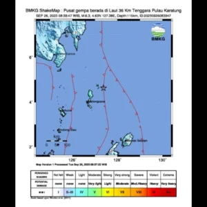 Gempa M6,3 Guncang Wilayah Kepulauan Talaud, BMKG: Tidak Berpotensi Tsunami