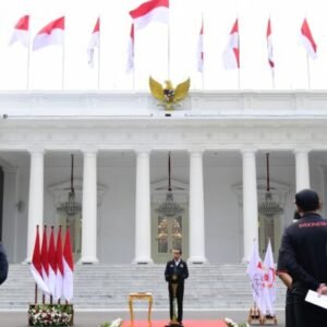 Pelepasan Kontingen Indonesia ke Asian Games Hangzhou, Presiden Targetkan 10 Besar