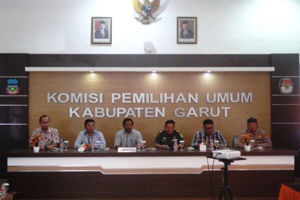 KPU Garut Gelar Rakor Persiapan Kirab Pemilu Tahun 2024