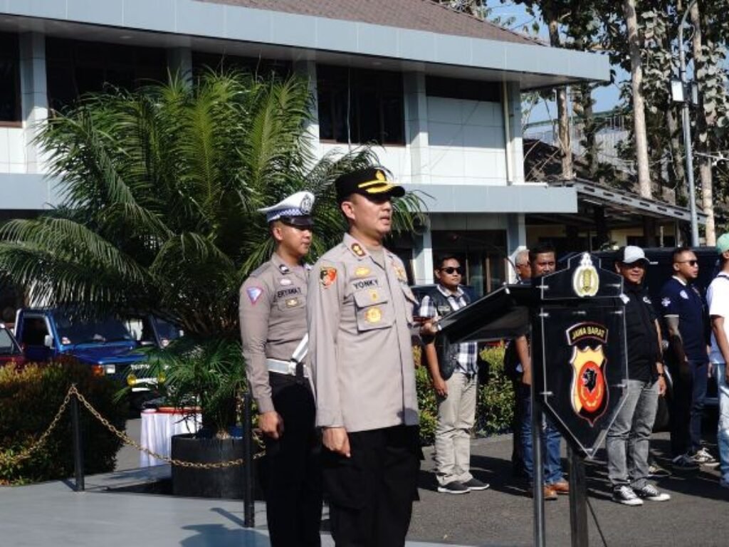 Polres Garut Gelar Apel Deklarasi Pemuda Bersatu Menuju Pemilu Damai 2024