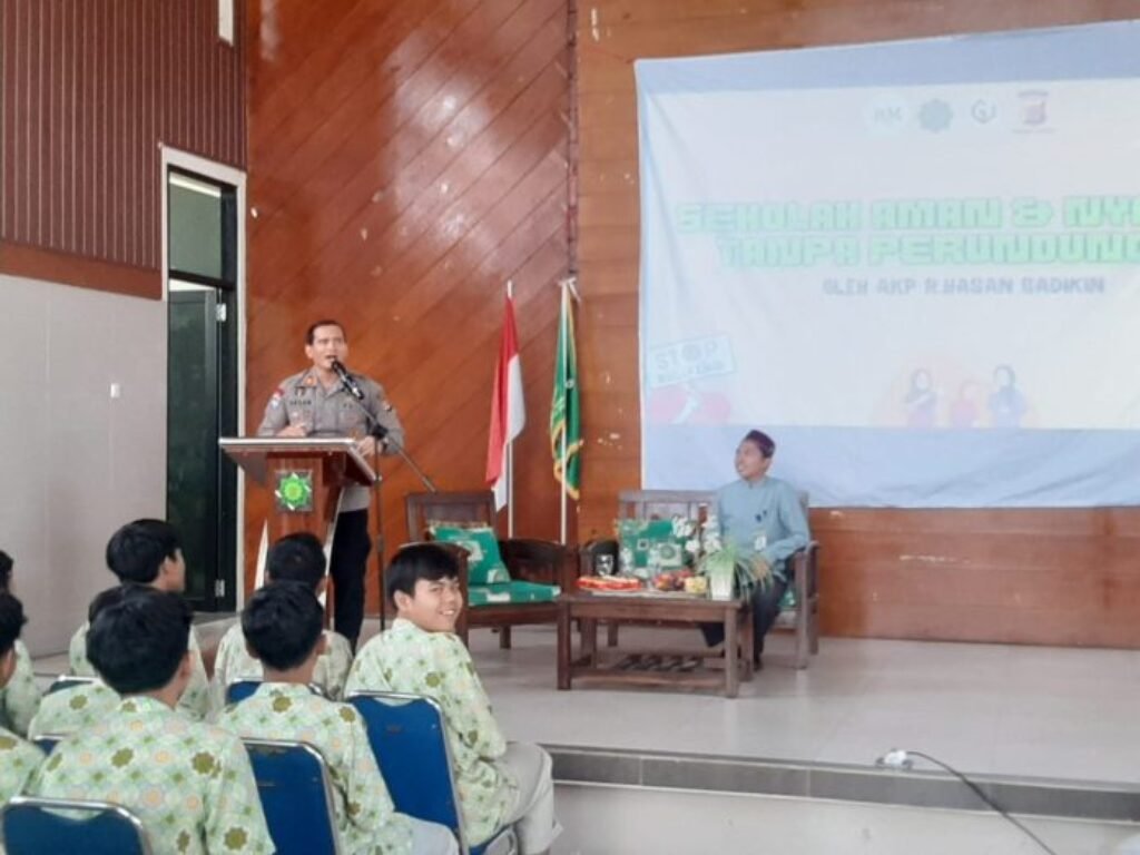 Marak Perundungan, Polres Garut Sosialisasi Seminar Sekolah Nyaman Dan Aman Tanpa Bullying