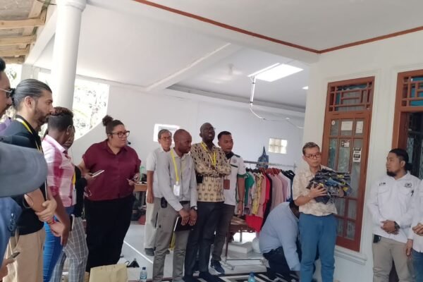 Delegasi Republik Rwanda Bersama Bank Dunia Berkunjung ke Desa Sukajaya Kecamatan Sukatani Purwakarta