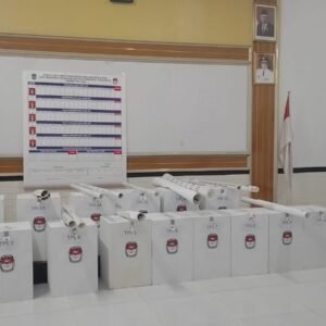 Hasil Pungutan Suara Pilkades di 17 TPS Desa Mekargalih