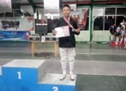 Zidan, Putra dari Anggota Polres Purwakarta Raih Juara Kejurda Olahraga Anggar