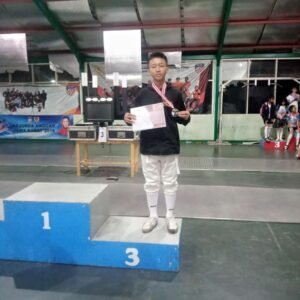 Zidan, Putra dari Anggota Polres Purwakarta Raih Juara Kejurda Olahraga Anggar