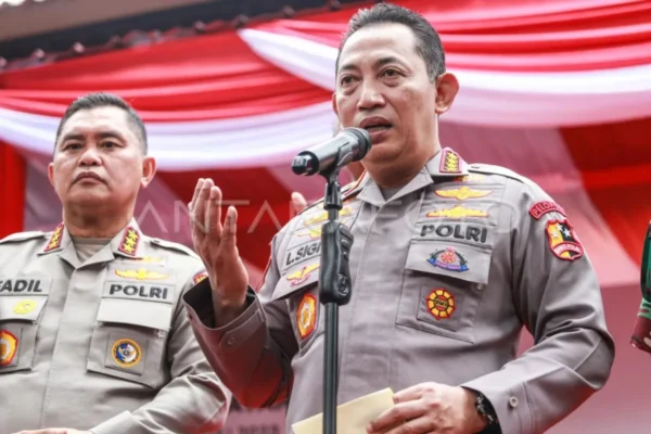 Dugaan pemerasan SYL oleh Pimpinan KPK, Kapolri: Penanganannya Harus Cermat dan Hati-hati