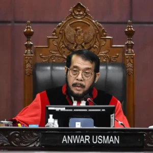 Ketua MK Anwar Usman Pimpin Sidang Putusan Batas Usia Capres-cawapres
