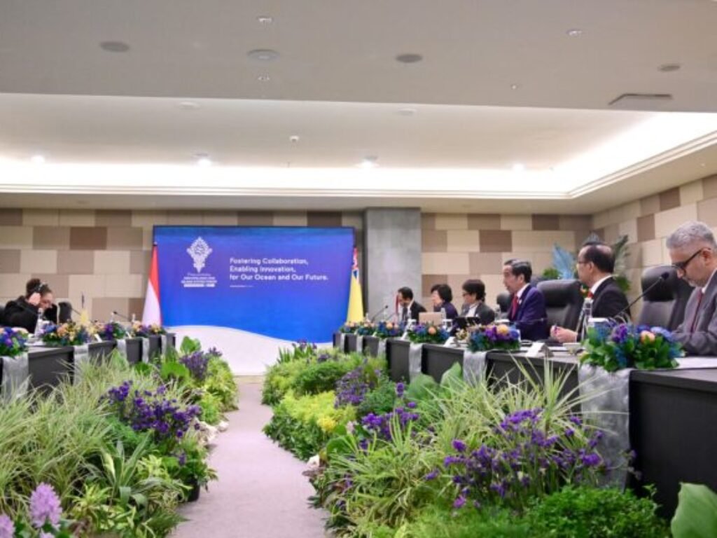 Presiden Jokowi Gelar Pertemuan Bilateral dengan Premier Niue