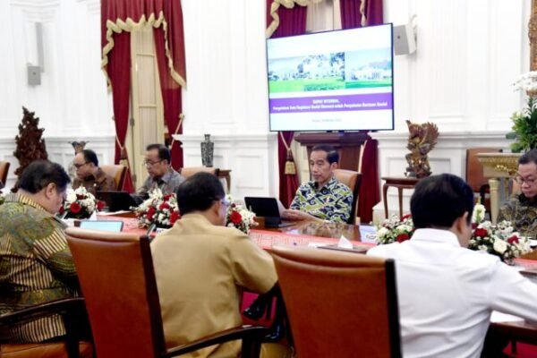 Ratas Dengan Sejumlah Menteri, Presiden Instruksikan Jajaran Gunakan Data Regsosek Secara Optimal