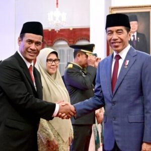 Presiden Jokowi Lantik Andi Amran Sulaiman sebagai Menteri Pertanian