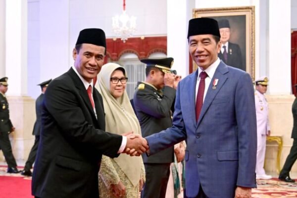 Presiden Jokowi Lantik Andi Amran Sulaiman sebagai Menteri Pertanian