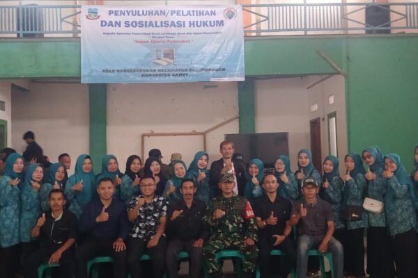 Antusiasme Warga Desa Pangereunan Ikuti Penyuluhan Sosialisasi Hukum