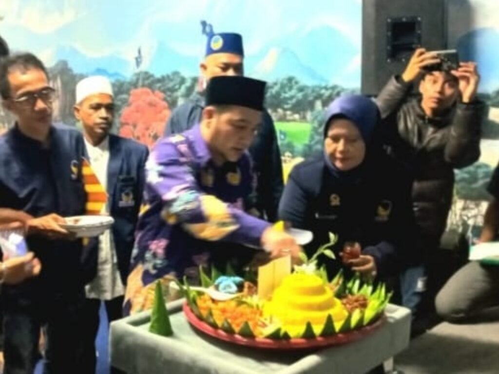 Momen Bersejarah, Syukuran Di Kantor Baru Partai NasDem Kabupaten Purwakarta Modern Dan Representatif
