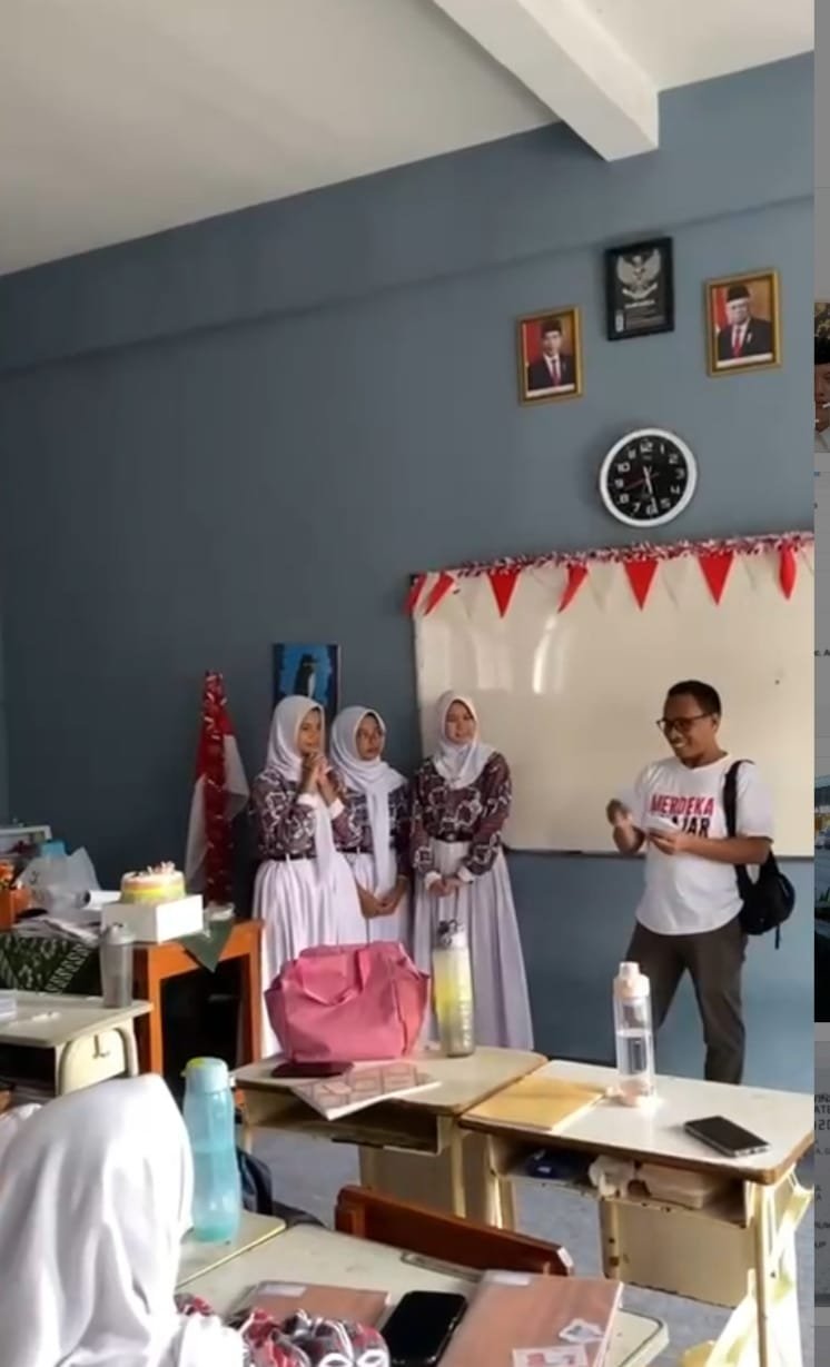 Kepala Dinas Pendidikan Purwakarta Hadiri Ultah Salahsatu Murid di Sekolah, Timbulkan Cemburu! 1