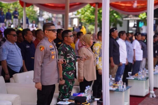 Kapolres Bersama Dandim 0619 Serta Kajari Purwakarta Hadiri Serah Terima Kirab Pemilu 2024