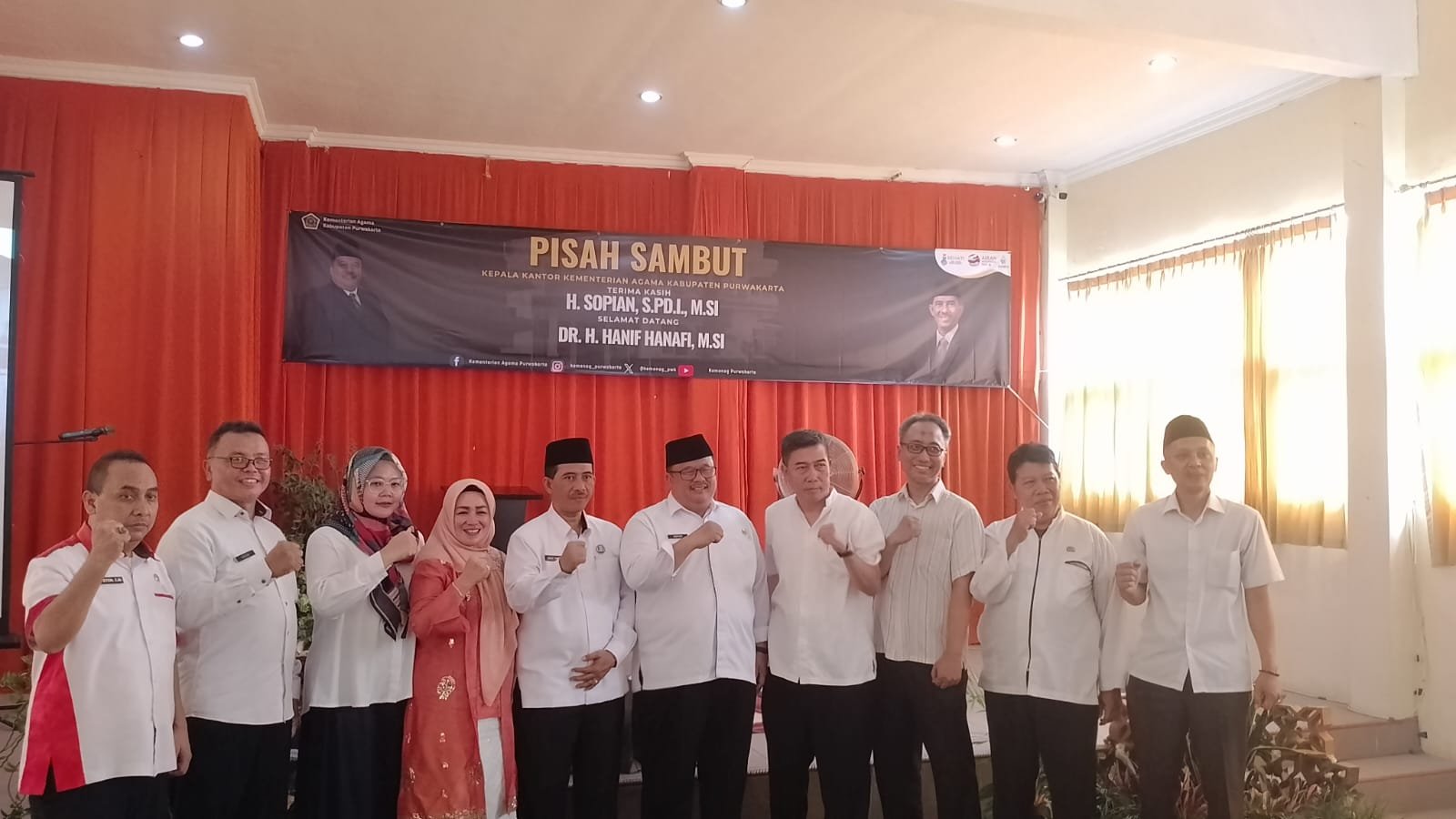 Selamat Datang Kepala Kementerian Agama Purwakarta, Akrab Harmonis Dan Kondusif