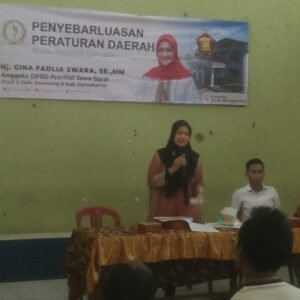 Anggota Komisi III DPRD Provinsi Jabar Sosialisasi Perda