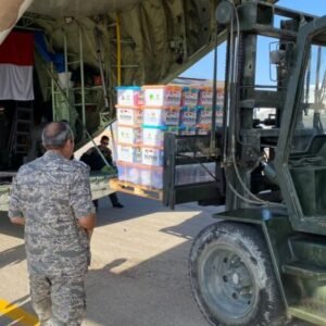 Bantuan Kemanusiaan Indonesia untuk Palestina Tiba di Mesir