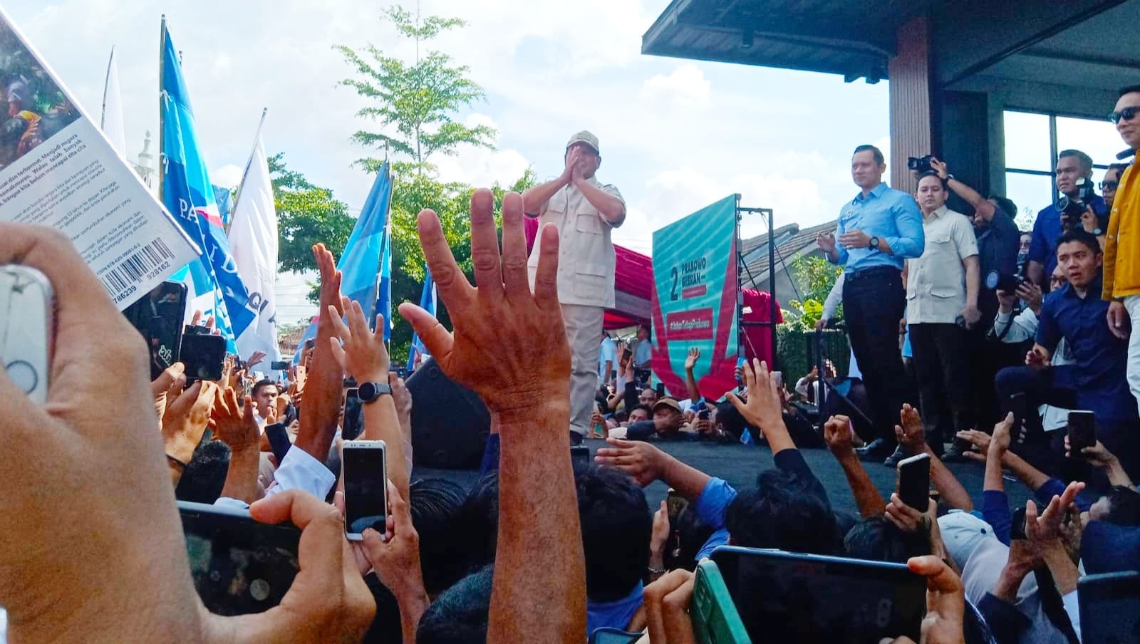 Prabowo Subianto Kunjungi Tasikmalaya