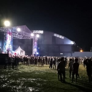 Polres Purwakarta Gelar Pengamanan Konser Musik Kampanye Capres Cawapres Ganjar - Mahfud