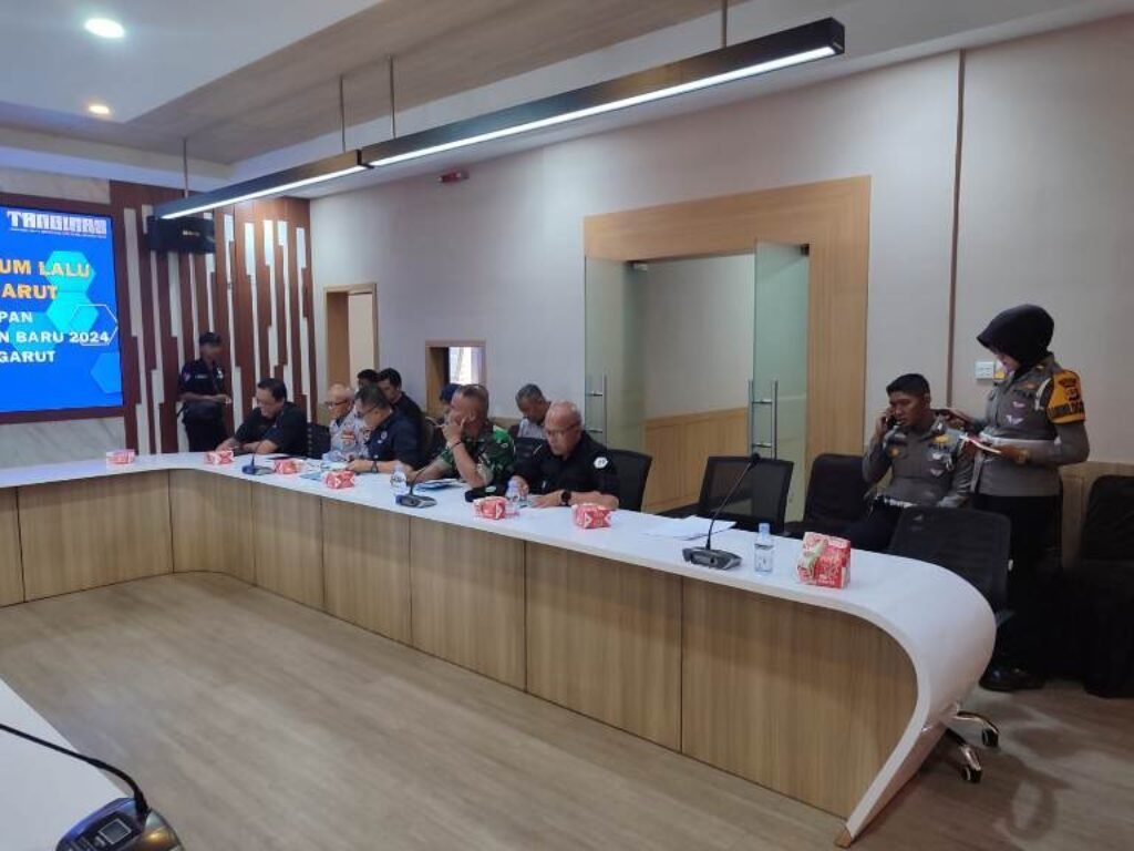 Polres Garut Gelar Rapat Koordinasi Pengamanan Natal Dan Tahun Baru 2024