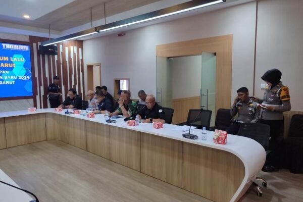 Polres Garut Gelar Rapat Koordinasi Pengamanan Natal Dan Tahun Baru 2024