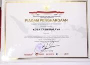 Membanggakan! Untuk ke 10 Kalinya, Kota Tasikmalaya Terima Penghargaan Kota Peduli HAM
