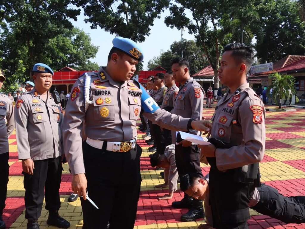 Div Propam Polri Gelar Gaktiblin Di Polres Purwakarta