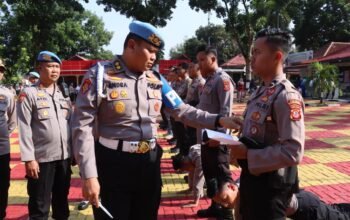 Div Propam Polri Gelar Gaktiblin Di Polres Purwakarta