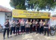 Operasi Mantap Brata, Polres Purwakarta Gencar Patroli Ke Kantor KPU Hingga Bawaslu
