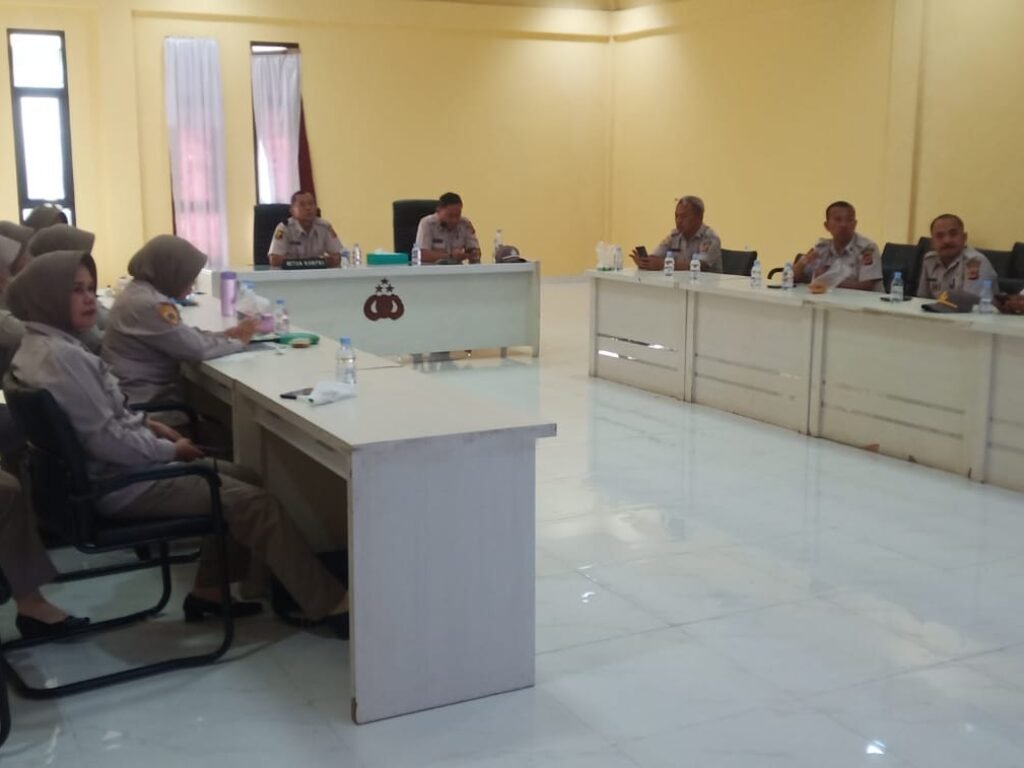 Jaga Netralitas, ASN Polres Purwakarta Ikuti Sosialisasi Hadapi Pemilu 2024