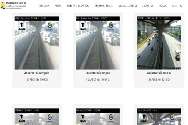 Cek Disini! Arus Lalu Lintas Tol Jakarta Cikampek Online CCTV