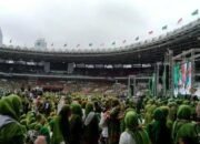 Harlah ke-78 NU, Ratusan ribu anggota Muslimat NU Padati GBK