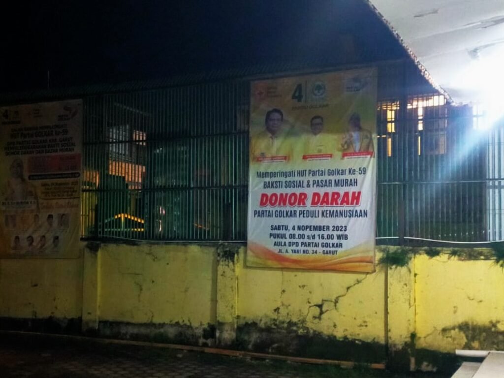 Buntut Pencopotan Baligho Prabowo Gibran, Ketua DPD Golkar Kabupaten Garut Dituding Memberikan Perintah