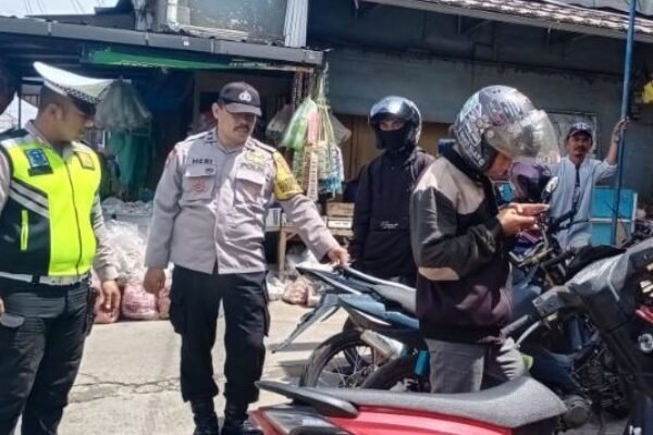 Polsek Wanaraja Gelar Razia Knalpot Brong