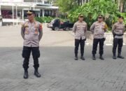 Polres Garut Bersama Polsek Tarogong Kidul Gelar Pengamanan Giat Kampanye Relawan Matahari Prabowo – Gibran