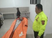 Diduga Korban Tabrak Lari, Polsek Malangbong Cek TKP