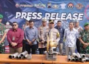 Polres Blora Gelar Konferensi Pers Penindakan Knalpot Brong
