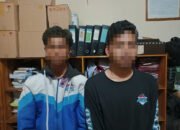 Puluhan Botol Miras Dan Dua Orang Pemuda Oknum Berseragam XTC Diamankan Polsek Kadungora