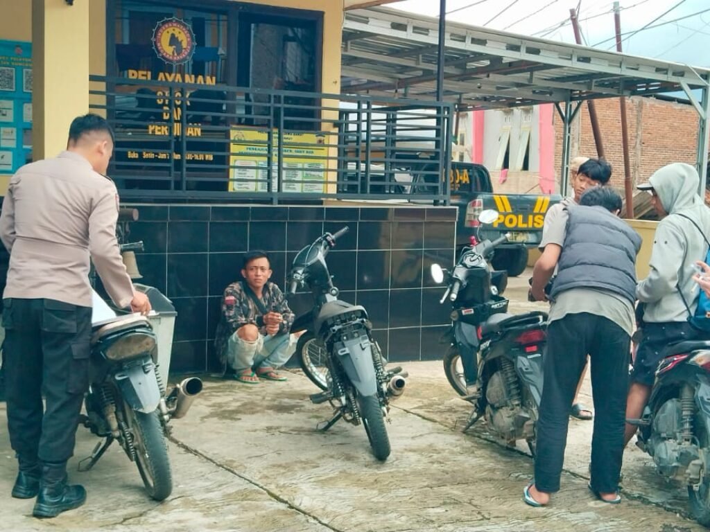 Polsek Bungbulang Gencar Gelar Operasi Knalpot Brong