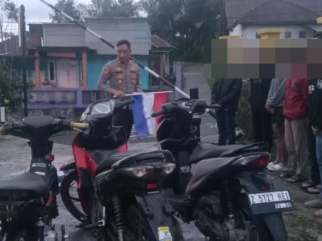 Resahkan Masyarakat, Polsek Pamulihan Amankan Enam Pemuda Ini