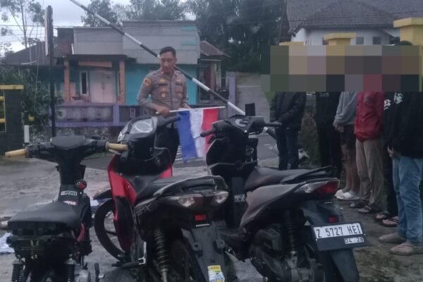 Resahkan Masyarakat, Polsek Pamulihan Amankan Enam Pemuda Ini