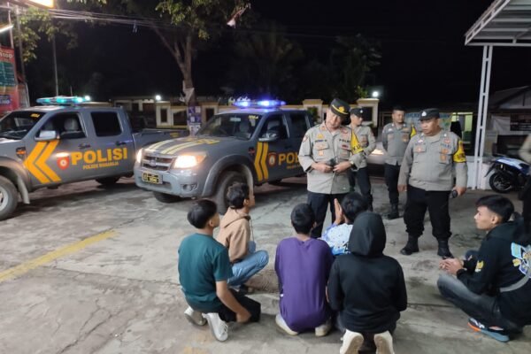 Polsek Wanaraja Amankan 6 Orang yang Diduga Geng Motor