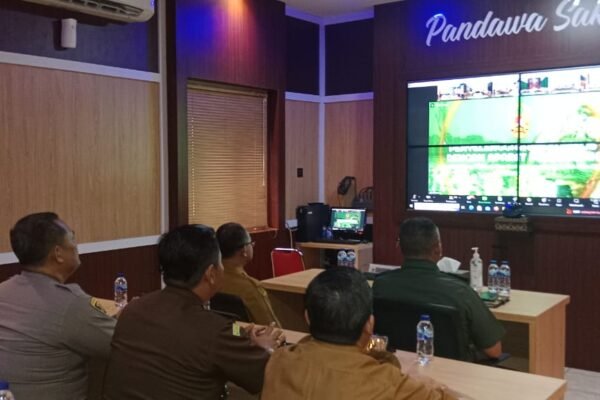 Rapat Virtual Komunikasi Sosial TNI-Polri Dan Aparat Pemerintah Purwakarta Bahas Ini?