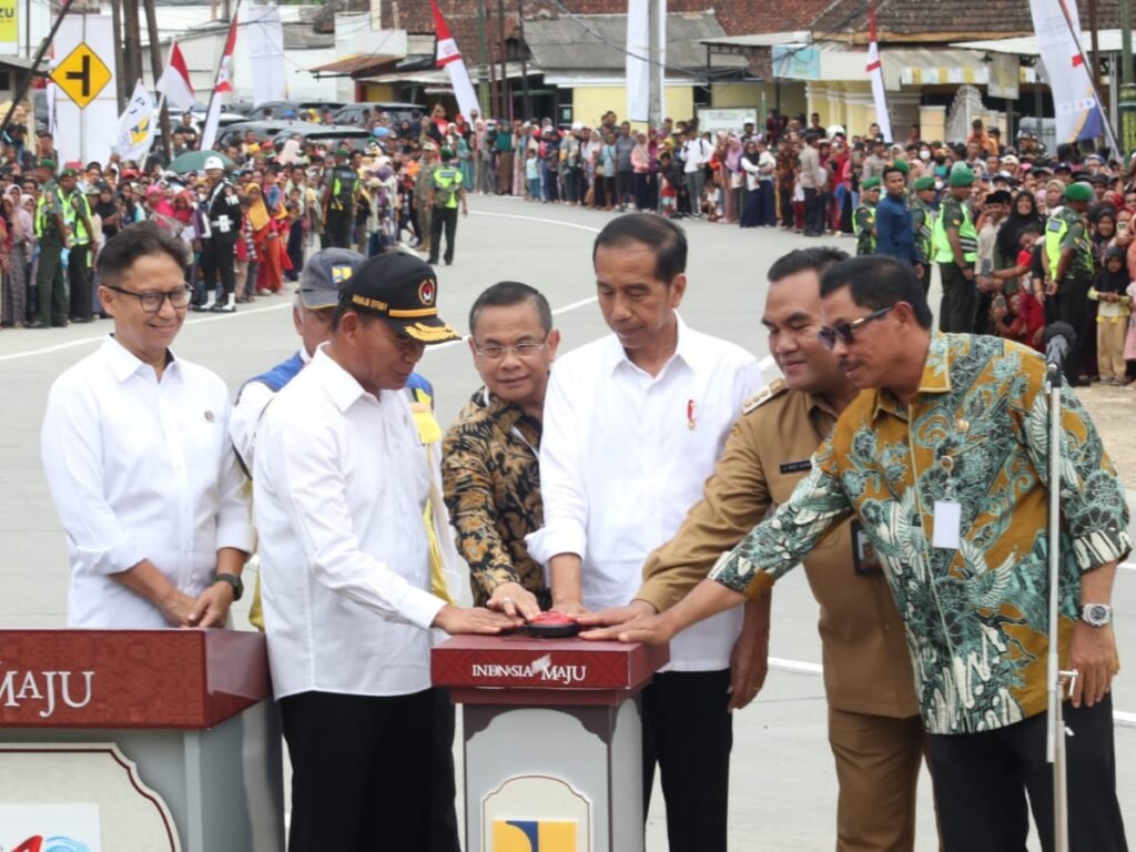 Presiden Resmikan Pembanguan Jalan di Blora Melalui Anggaran Inpres Jalan