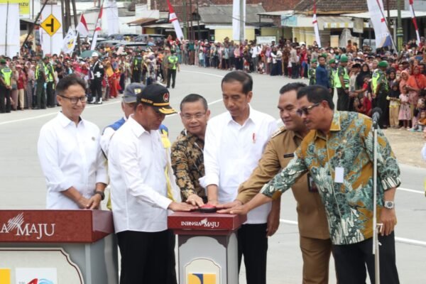 Presiden Resmikan Pembanguan Jalan di Blora Melalui Anggaran Inpres Jalan