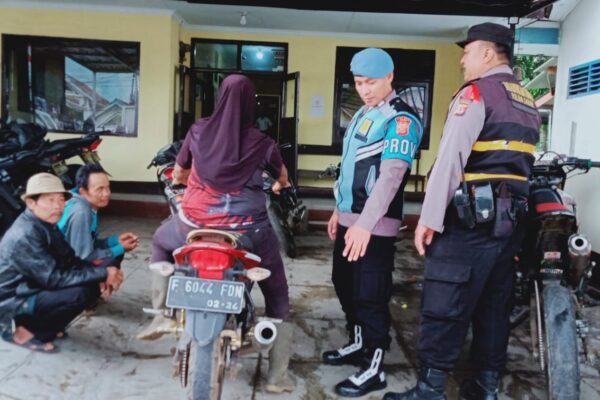 Didukung Warga, Polsek Cisurupan Kembali Gelar Operasi Knalpot Bising