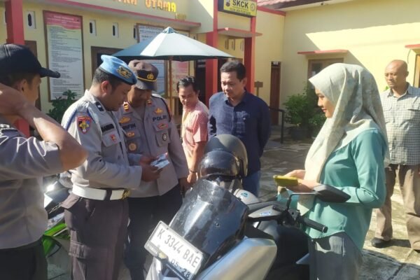 Kapolsek Jiken Cegah Penggunaan Knalpot Brong Dilingkungan Anggota